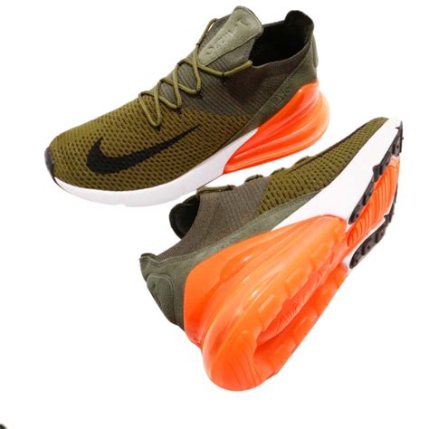 Nike Air Max 270 Flyknit Olive Flak AO1023301 - KicksOnFire.com