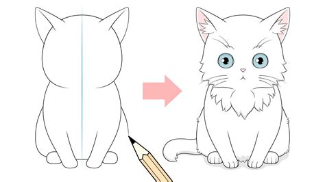 How To Draw An Anime Kitten