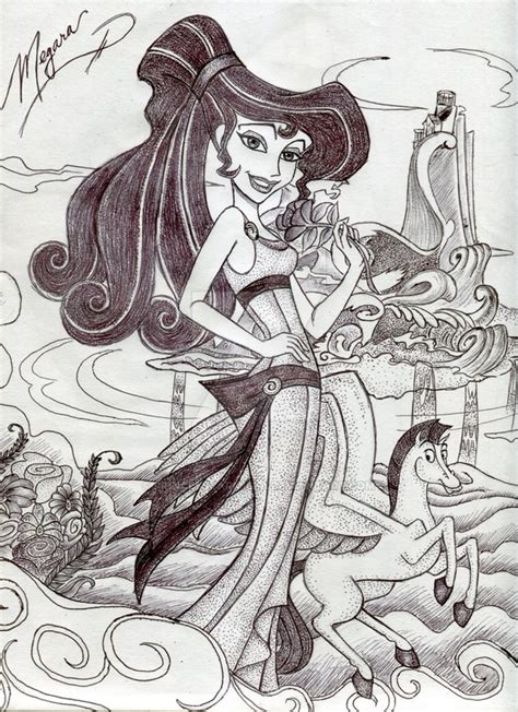 Iconic Megara - Hercules Fan Art (41476460) - Fanpop