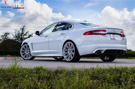 MC Customs Does Its Magic Touches on White Jaguar XF — CARiD.com Gallery