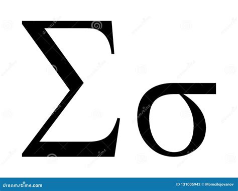 Sigma greek letter - vividindi