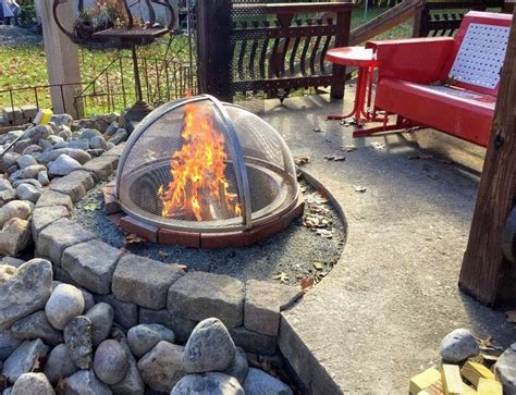 Fire Pit Spark Screens-Info-Pricing Fire Pit Liner, Playground Sand, Fire Pit Spark Screen ...