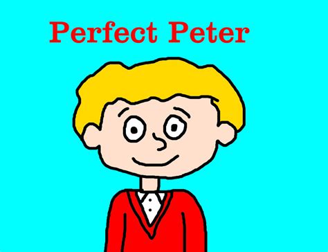 Perfect Peter from Horrid Henry by MJEGameandComicFan89 on DeviantArt