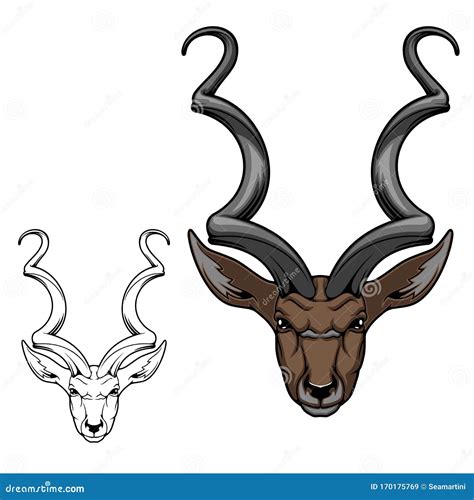 Kudu Antelope Stock Illustrations – 563 Kudu Antelope Stock Illustrations, Vectors & Clipart ...