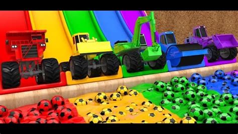 Color song with cars nursery Rhymes and more - YouTube