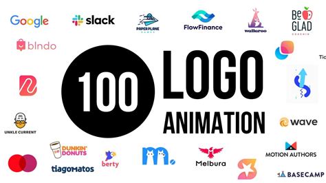 100 Best Logo Animation l 100 Best Motion logos l 100 Cool Logos l 100 Logo Intro - YouTube