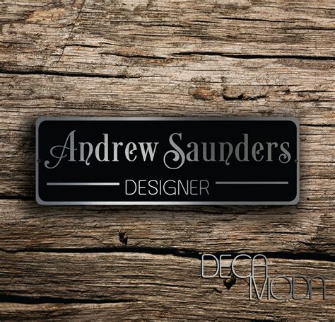 Personalized Door Sign - Classic Metal Signs