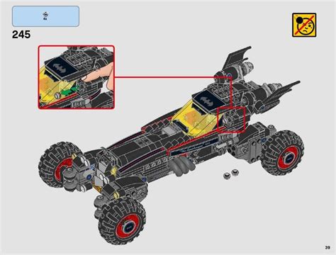 4 Juniors - The Batmobile [Lego 70905] | Batmobile, Lego, Lego instructions