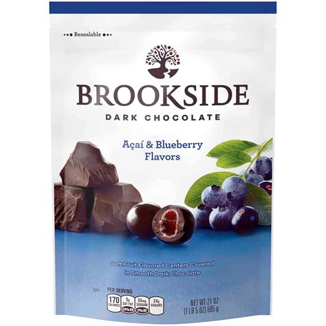 Brookside, Acai & Blueberry Dark Chocolate Candy, 21 Oz. - Walmart.com