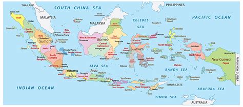 Mapas de Indonesia - Atlas del Mundo