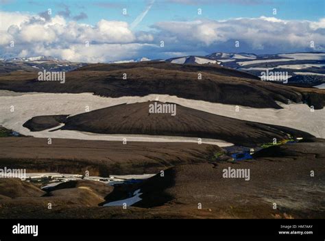 Rhyolite lava of Hrafntinnuhraun, Iceland Stock Photo - Alamy