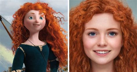 Artist Uses Artificial Intelligence To Create Real-Life Disney Characters