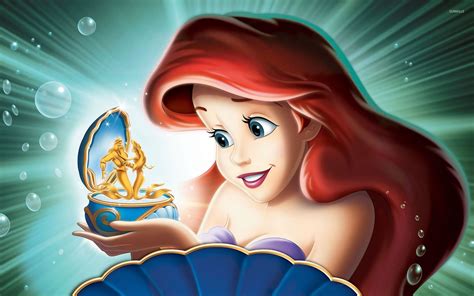 Ariel from The Little Mermaid Mermaid wallpaper - Cartoon wallpapers ...