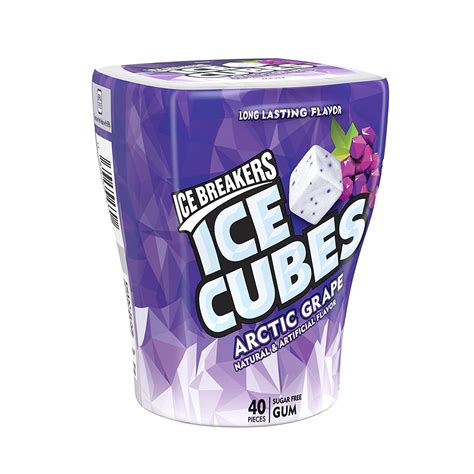 Icebreakers Ice Cubes Arctic Grape Tub 40 pcs