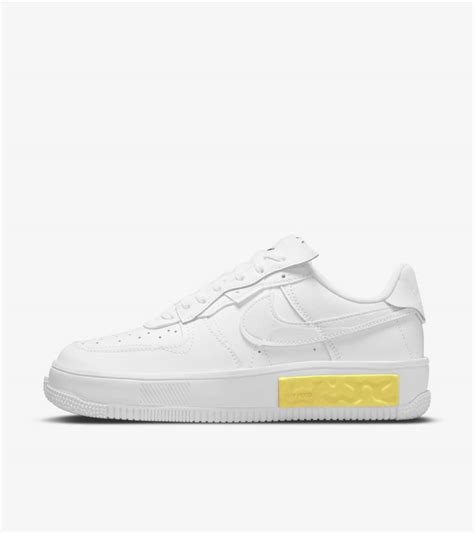 Women's Air Force 1 Fontanka 'White Yellow' Release Date. Nike SNKRS PH