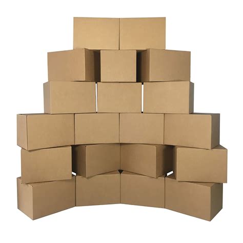 uBoxes Moving Boxes Bundle of 18"x14"x12" (Medium Boxes - Pack of 20)