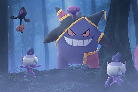 Pokémon Go’s Halloween event brings Shiny Spiritomb, Galarian Yamask, and costumed Gengar - Polygon