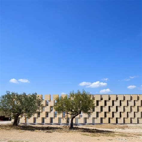 Massive stone blocks form walls of Provence winery | Dezeen | Bloglovin’