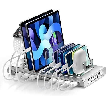 Amazon.com: Unitek Multi iPad Charging Station - 10 Port USB Charging ...