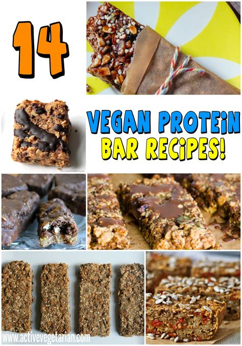 Recipe Round Up – 14 Vegan Protein Bars | Active Vegetarian