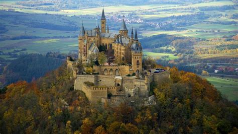 Hohenzollern Castle (Burg Hohenzollern), Germany - Aerial photography - backiee