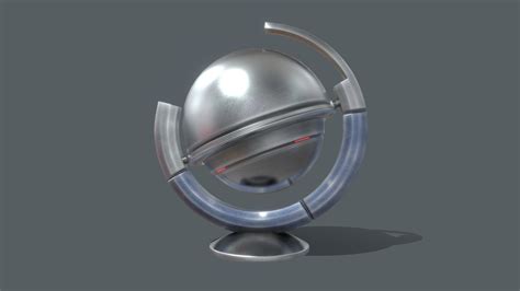 Sci-fi sphere (modern art) - Download Free 3D model by Nick Kotik (@Nathanson) [fac32aa] - Sketchfab