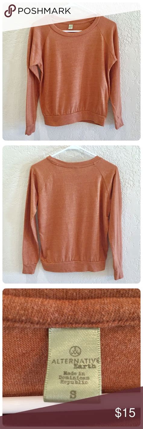 Rust Colored Top | Long sleeve tops, Fabric shoes, Clothes design