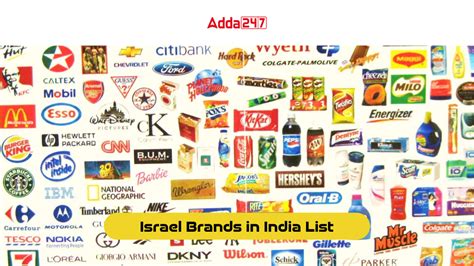 Israel Products List in India: Check the Complete list of Israeli Brands!