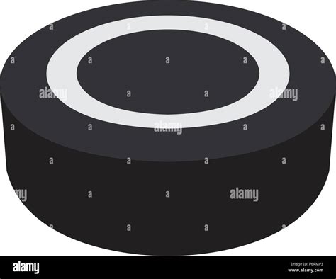 Isolated hockey puck icon Stock Vector Image & Art - Alamy