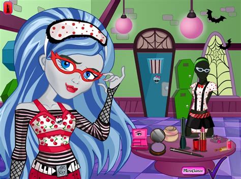 Make-up for Monster High - Makeover Games - Dressup24h.com | Monster ...