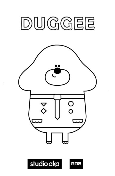 Printable Hey Duggee Coloring Pages