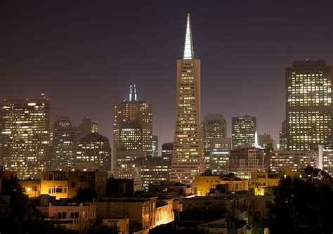 Cityscape photography during night time, san francisco HD wallpaper ...