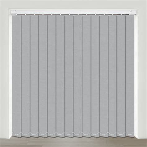 Sweet Dreams Whisper Grey Vertical Blinds, Made to Measure - English Blinds