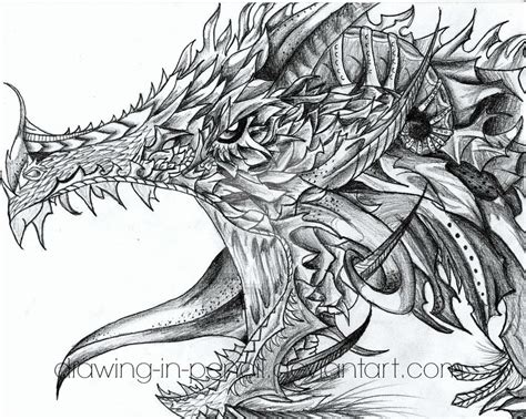 Detailed Dragon by DigitallyDesigned on DeviantArt