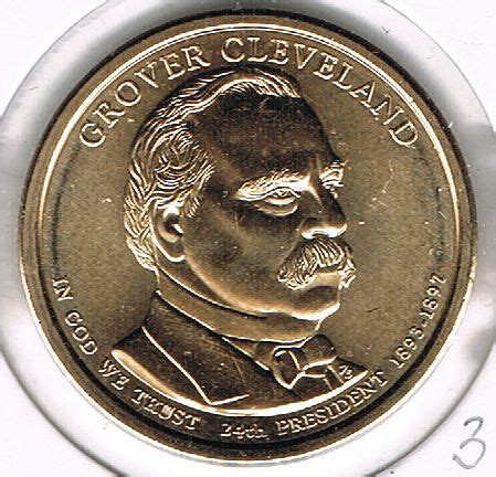 1 Dollar "Presidential Dollar" - Grover Cleveland, second term, 2012 D BU - For Sale, Buy Now ...