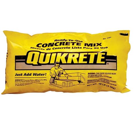 Quikrete- Concrete Mix- 10 Lb - Surry General Store