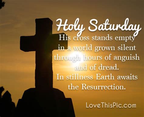 Holy Saturday Pictures, Photos, and Images for Facebook, Tumblr, Pinterest, and Twitter