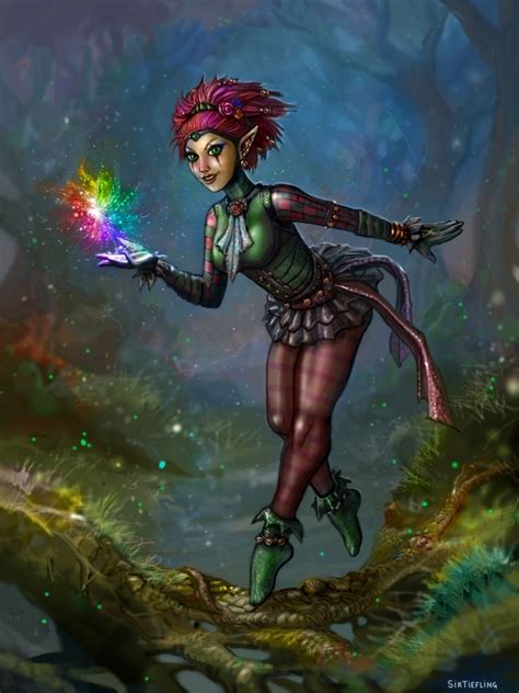 The Feywild Jester by SirTiefling on DeviantArt