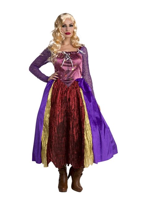 Hocus Pocus Inspired Witch Dress Silly Women Costume - Cosplay Costumes