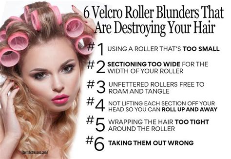 How To Use Velcro Rollers On Medium Length Hair For Big Volume