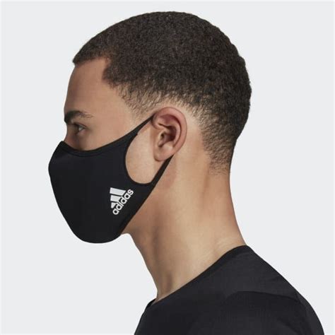 adidas Face Covers M/L 3-Pack - Black | adidas US | Black adidas, Face ...