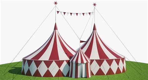 3D model big circus tent - TurboSquid 1222715