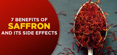 7 Benefits of Saffron & Its Side Effects | FITPASS