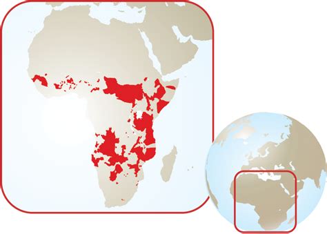 Lion Habitat Map