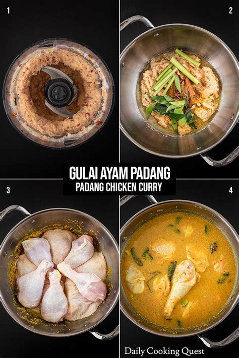 Gulai Ayam Padang - Padang Chicken Curry | Daily Cooking Quest