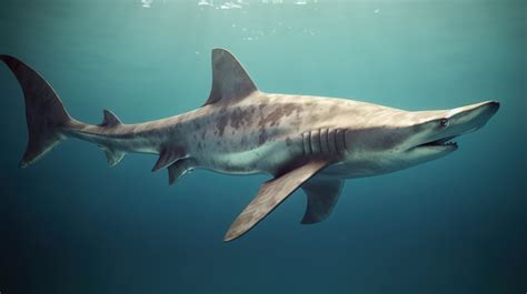 Shark One Of The Ancient Sharks Swimming By Backgrounds | JPG Free Download - Pikbest