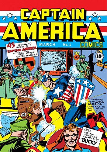 Captain America Comics (1941-1950) #1 (English Edition) eBook : Various, Simon, Joe, Kirby, Jack ...