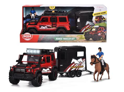 HORSE TRAILER SET L/S 42CM # - Dickie Toys