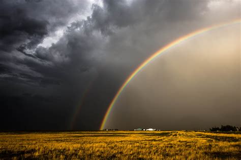 Free photo: Rainbow Storm - Black, Blue, Clouds - Free Download - Jooinn