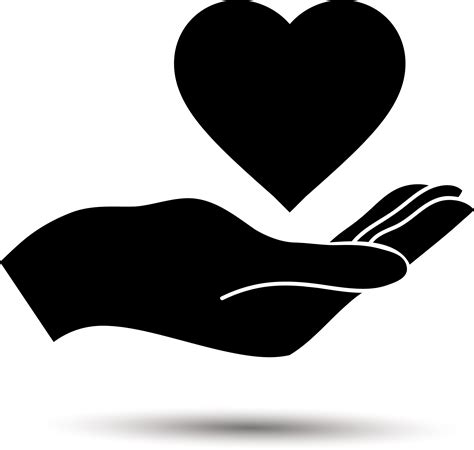 Hand Logo - Holding love silhouette png download - 2073*1972 - Free Transparent png Download ...